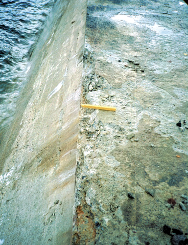 Figur 11: Område utsatt for frostsprengning