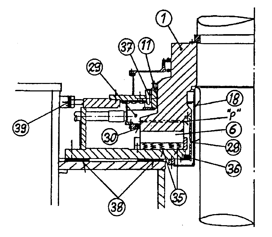 Figur 26: Kombinert lager med fjærseng (ASEA type S)