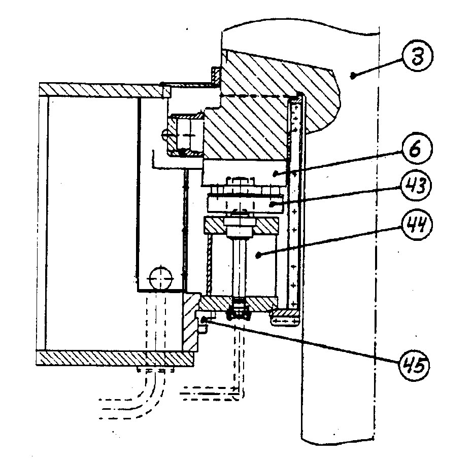 Figur 29: Underliggende lager på senkbar konsoll (Westinghouse)