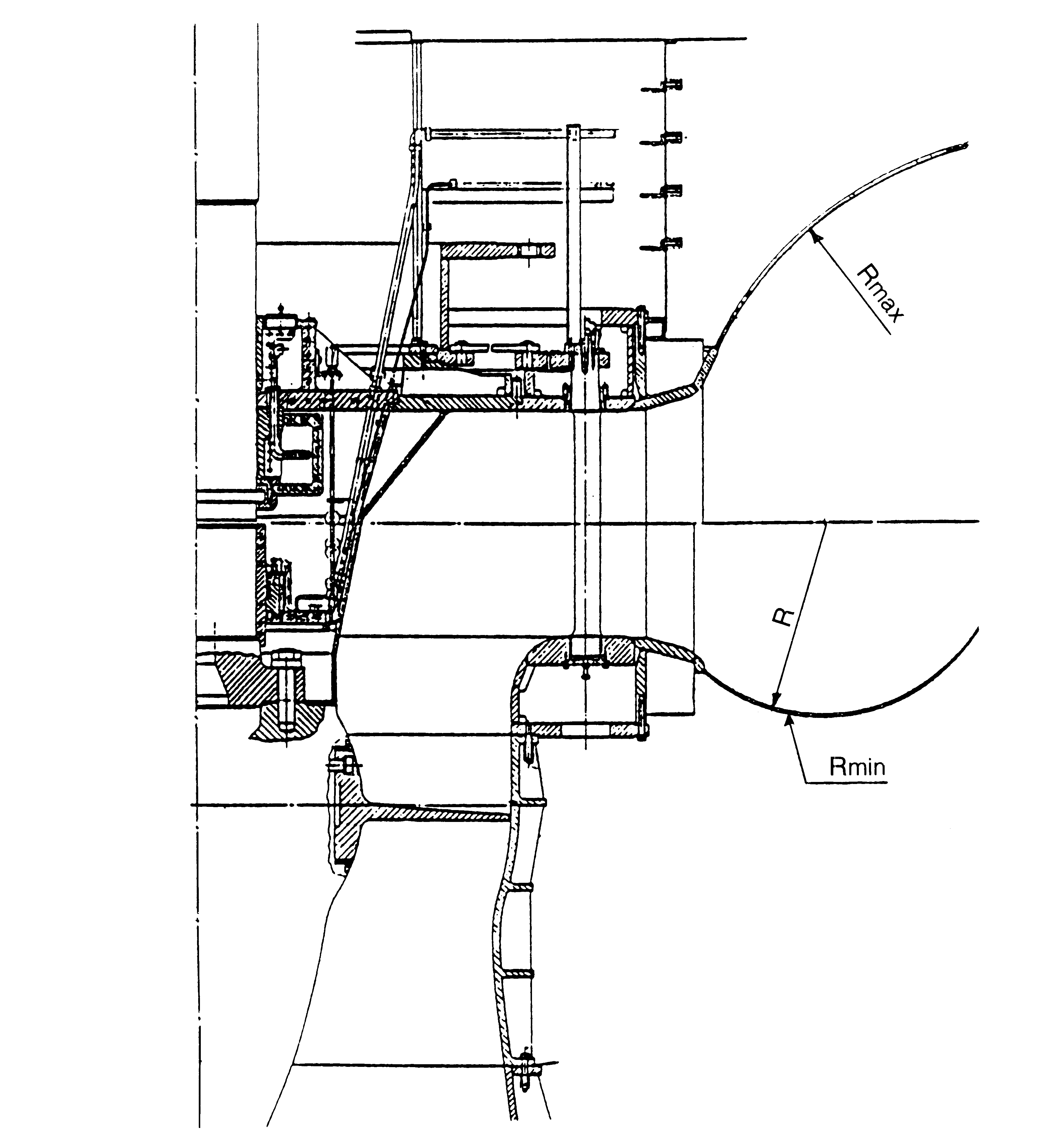 Figur 3: Høytrykks Kaplanturbin