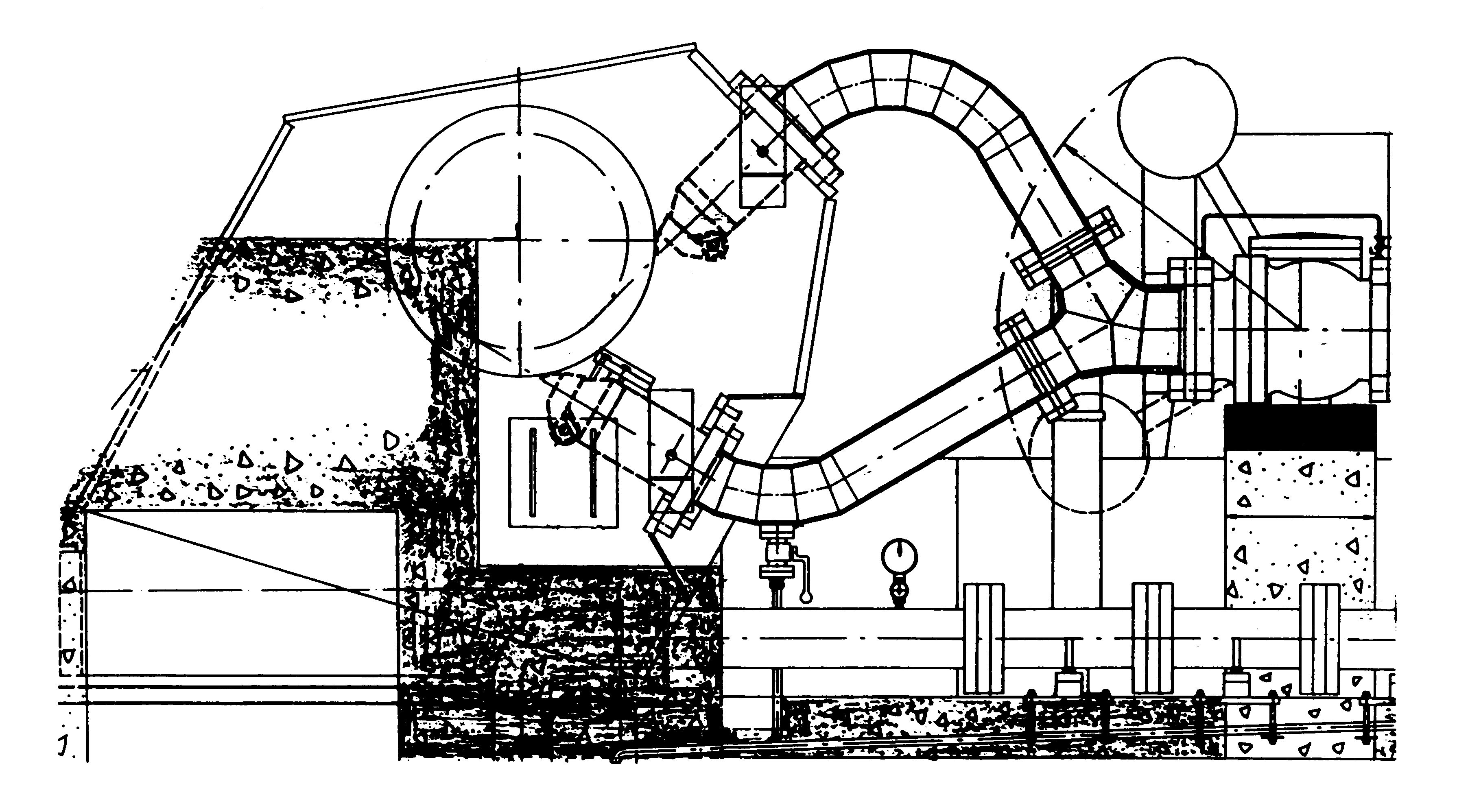 Figur 3: Horisontal Peltonturbin